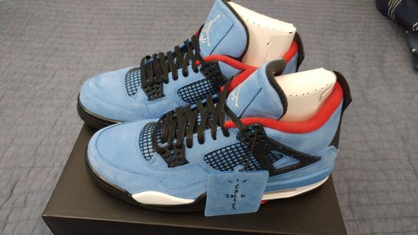 Nike Air Jordan 4 Travis Scott Cactus Jack Size 10 Clothing Shoes Nike Air Jordan 4 Travis Scott Cactus Jack Size 10 Clothing Shoes In Vero Beach Fl Offerup