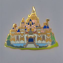 Disneyland Resort Happiest Homecoming on Earth Sleeping Beauty Castle Commemorative Lanyard Medal
