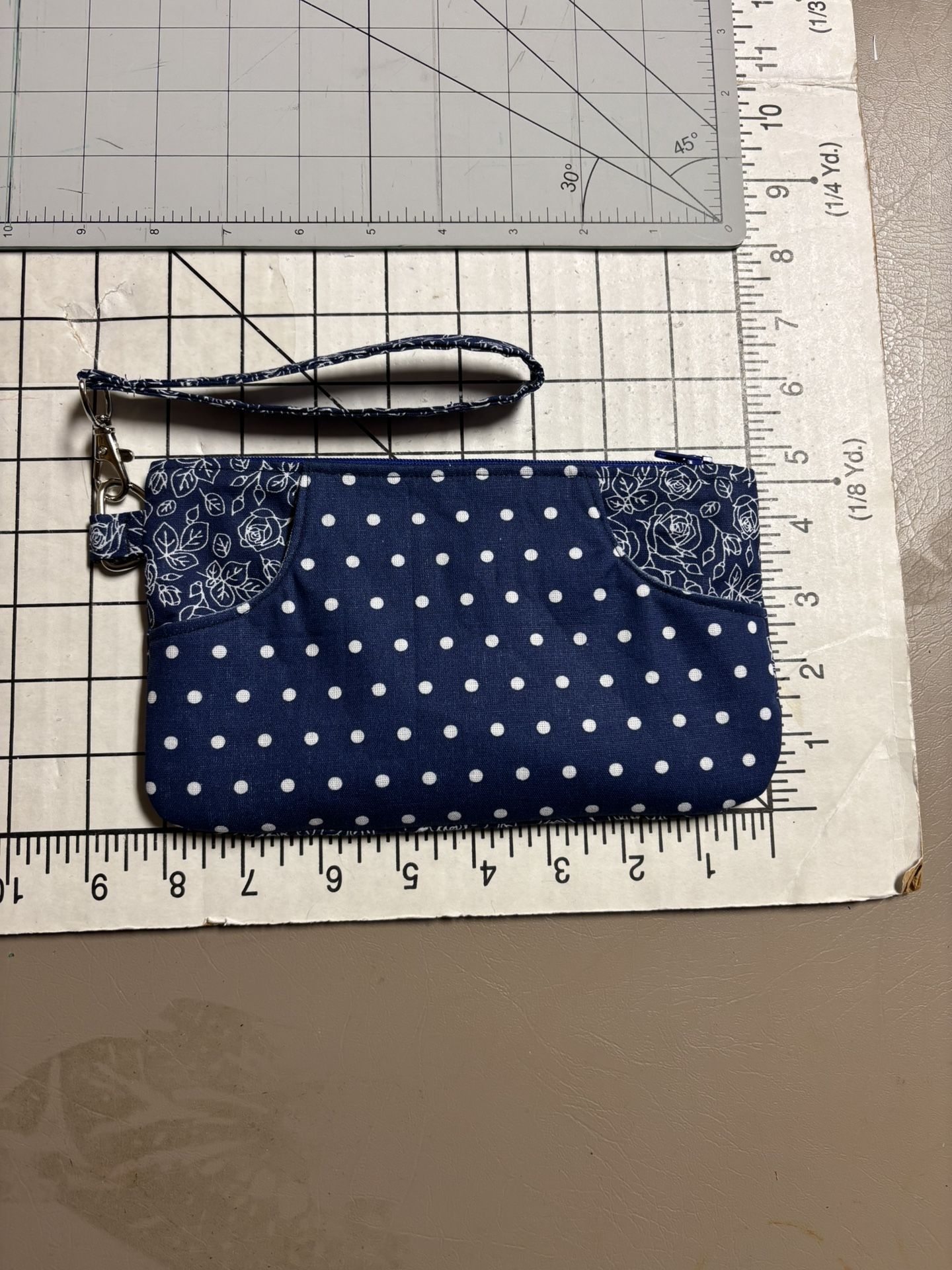 Wristlet Bag With Reading/Sunglass Compartment - 5” X 8”