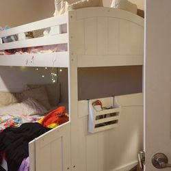 White Bunk Beds