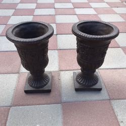 New Flower Pots Made Out Of Cement Perfect Gift 💝 