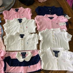 Polo Shirts Size 24 Moths Some New 