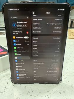Apple iPad mini 6 lte 64gb