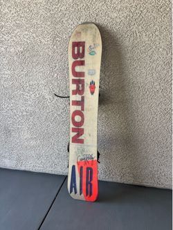 Vintage 1991 Burton Air Kelly Air 160 Snowboard With Original Bindings
