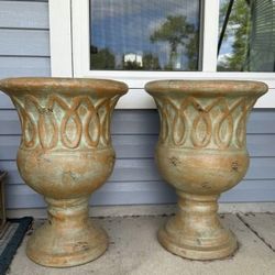 Urn Clay Planters 