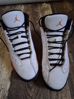 Air Jordan 13 Retro 'Starfish' Size 11.5 White Orange Price Drop on Clean, underrated Classic