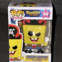 Funko Pop SpongeBob SquarePants as Pirate Vinyl Figure New In Box