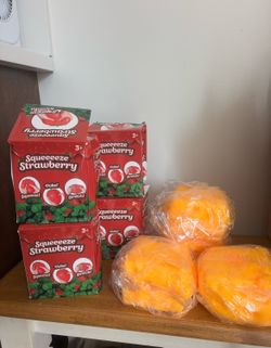 Squishy Cheese & Strawberry $30 each