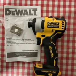 DeWalt. 20V MAX ATOMIC Lithium Ion Brushless 1/4” Impact Driver (Tool Only). DCF809B.