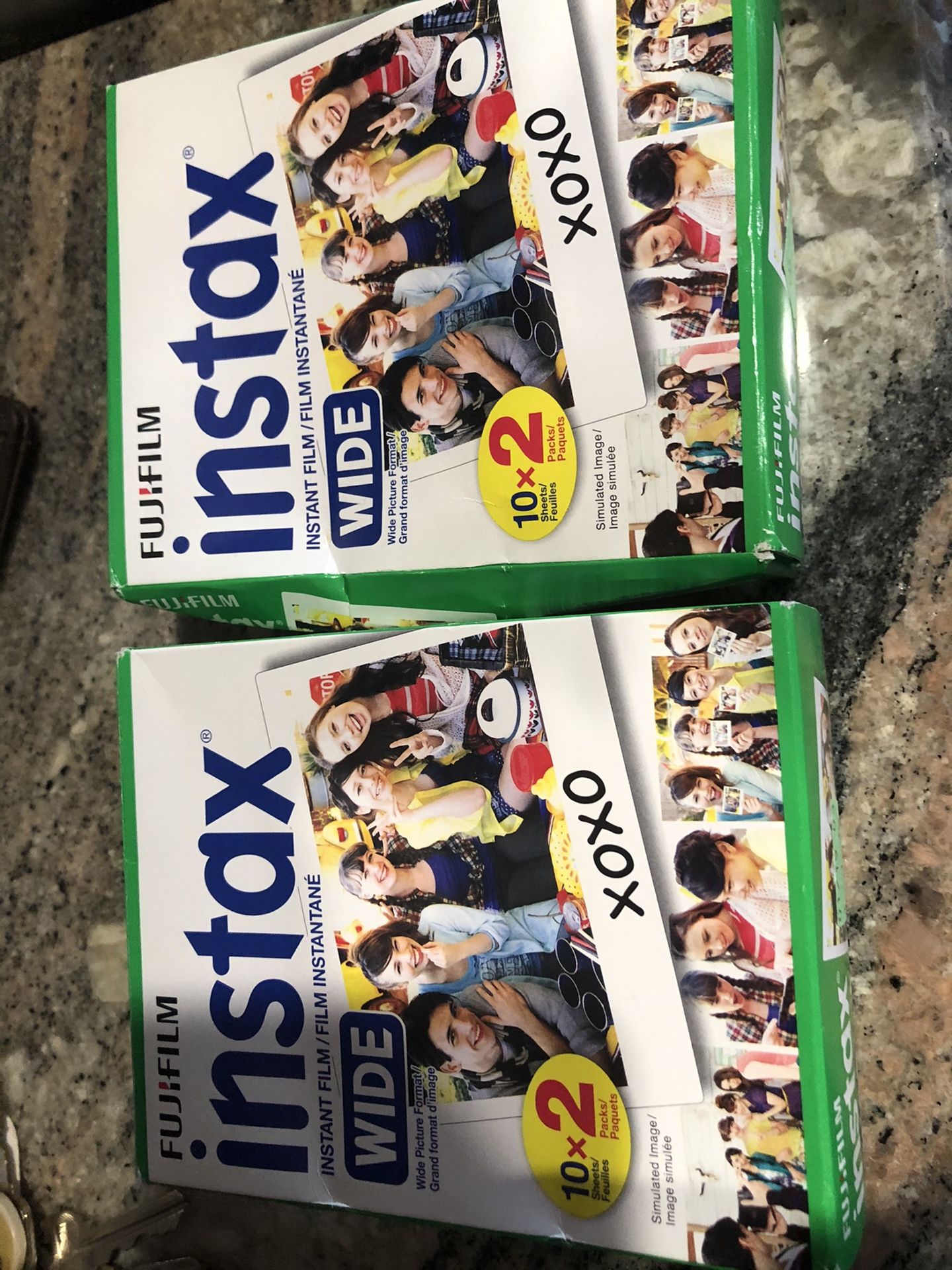 Instax Wide Film $10 each 4 available