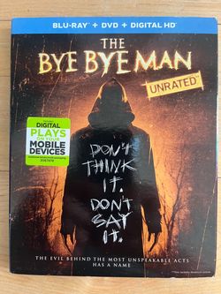 The Bye Bye Man Unrated Blu-ray + DVD