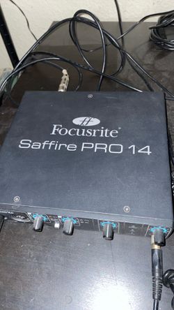 Focusrite saffire pro 14