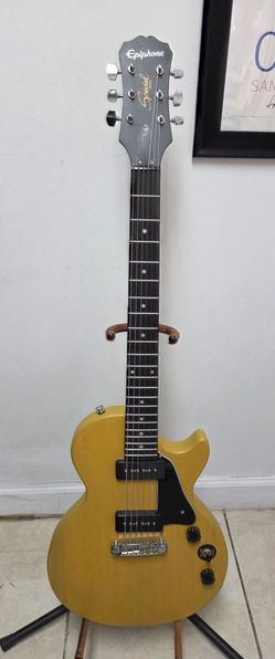 New 2017 Epiphone Les Paul Special I P-90 – TV Yellow – Upgraded