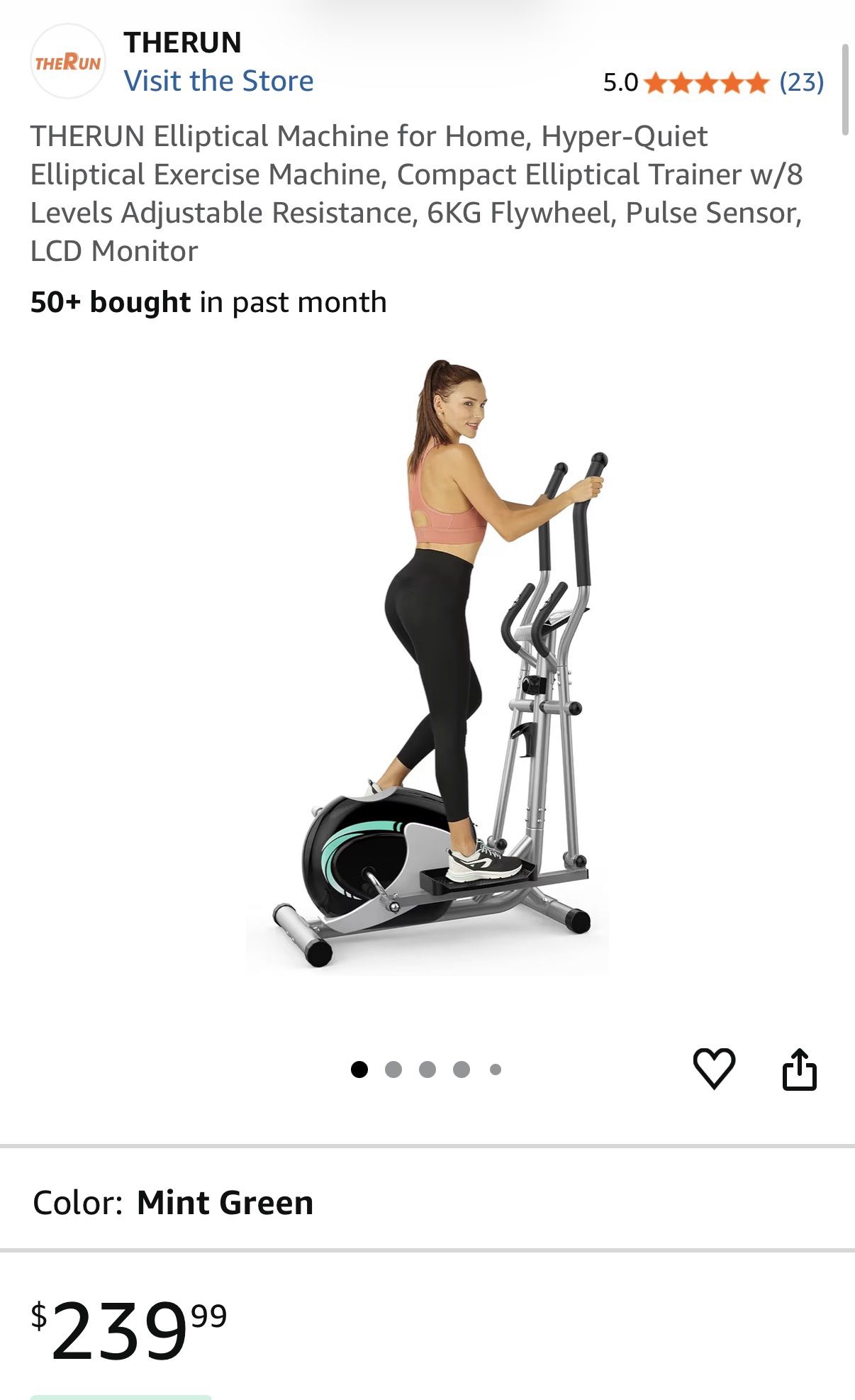 THERUN Elliptical Machine