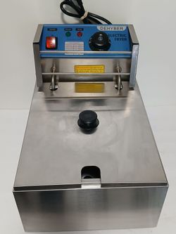 Dehyber Stainless Steel Electric Deep Fryer
