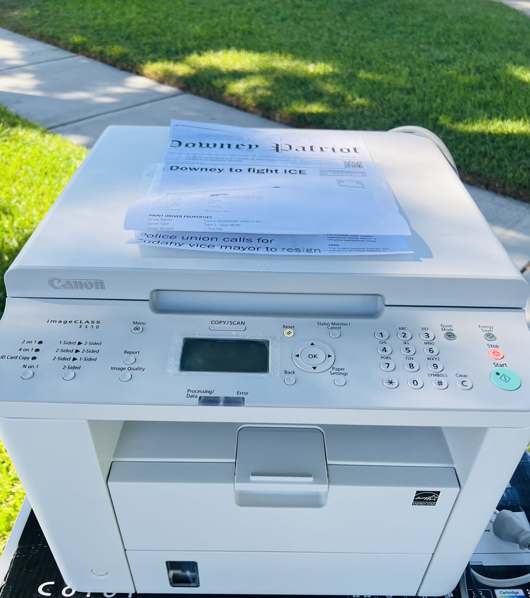Free Printer/Scanner/Copier