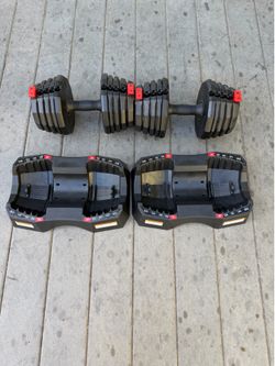 Adjustable dumbbells WEIDER