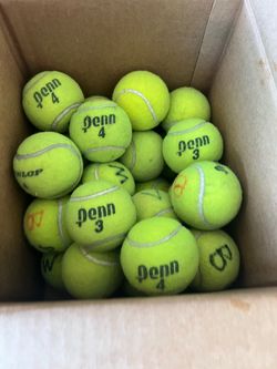 80%-85%new tennis balls