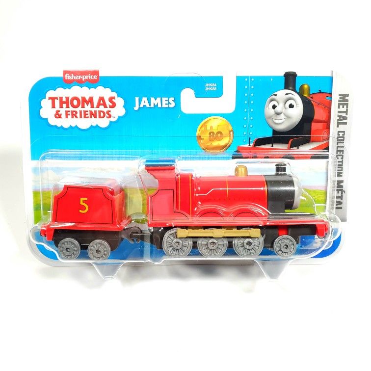NEW 2025 Thomas & Friends 80th Anniversary Metal Collection JAMES Diecast 