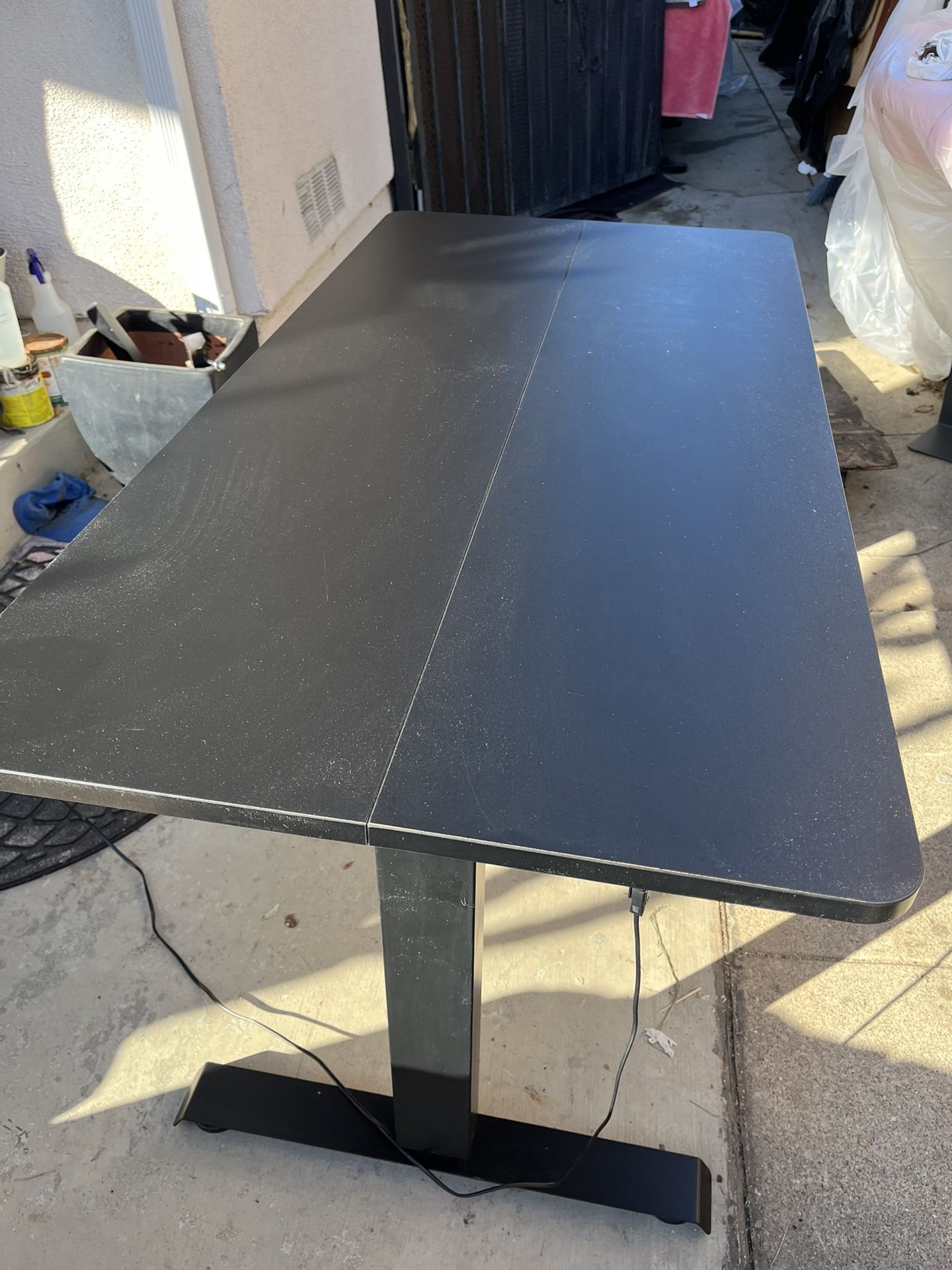 Medium Motorized Standing Desk Height Adjustable 