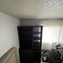 Bookshelves and Dresser