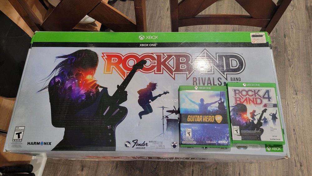 Rock band 4 And Guitar Hero