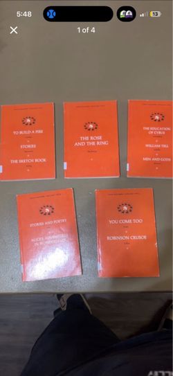 Set of 5 Junior Great Books Paperbacks