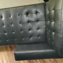Black Futon Chaise $125 Obo 