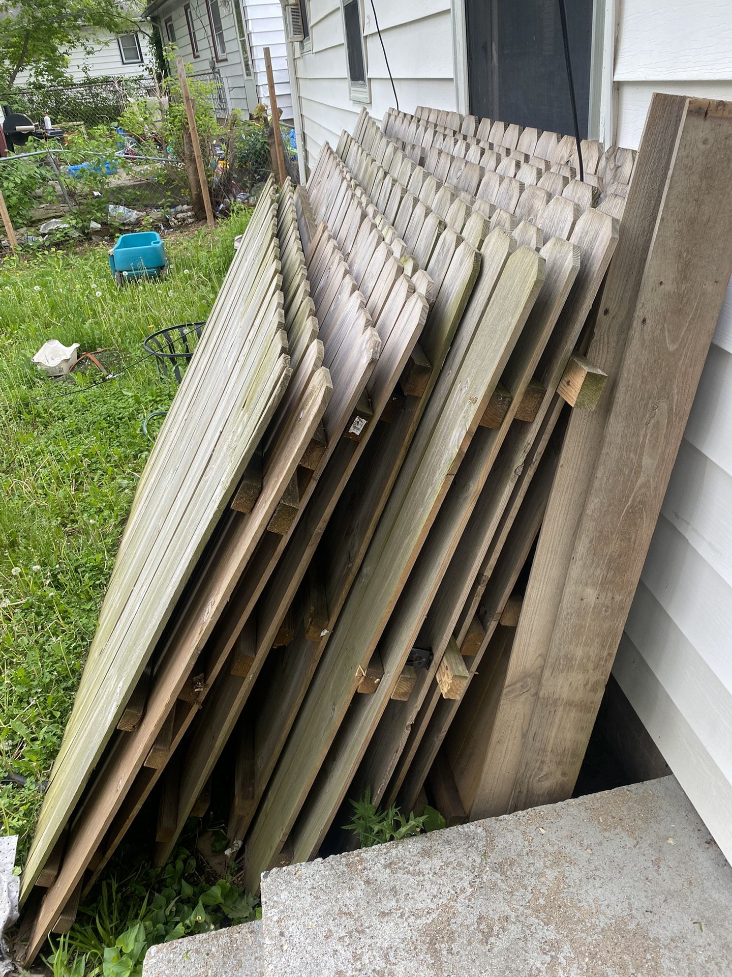 Treated Wood Panels (15-$50 a piece)