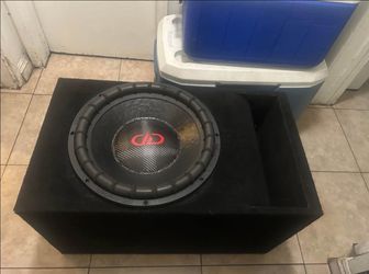 15” DD Audio with double faced ported Enclosure