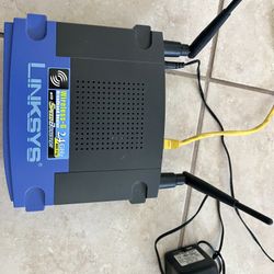 Linksys Wireless-G 2.4 GHz 54Mbps Broadband Router