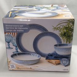 Over&Back  Westpoint Dinnerware Set 16-Piece