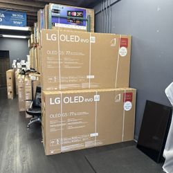 LG OLED G5 77 INCH SMART 4k TVS AI THIN Q BRAND NEW TV 