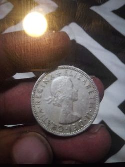 1963...elizabeth shilling...coin....valuable
