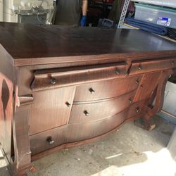 Solid Wood Dresser 