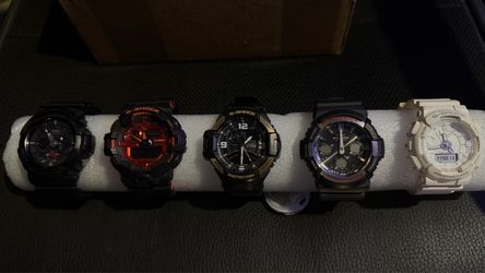 Casio G-Shock Watch Collection – Lot of 5 $190 obo