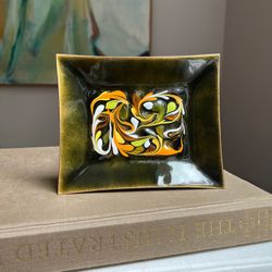 Small Vintage Mid Century Trinket Dish ( firm on price )