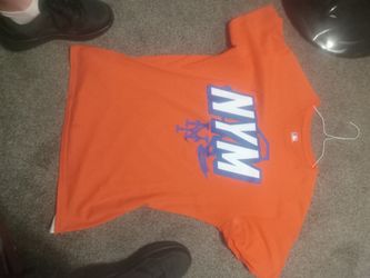 Orange METS SHIRT 