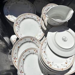 Plates China Set Full