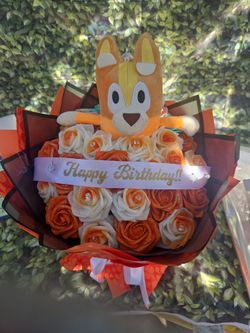 Bingo birthday forever flower arrangement