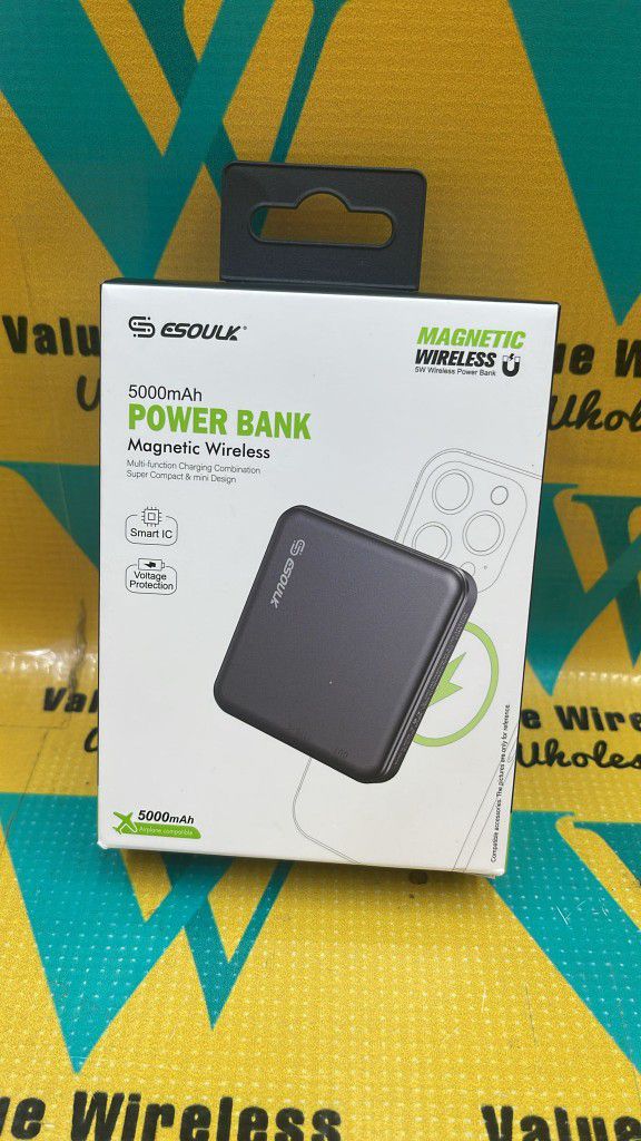 POWER BANK MAGNETIC WIRELESS 