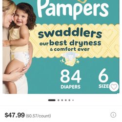 Pampers Size 6 (84 Count)