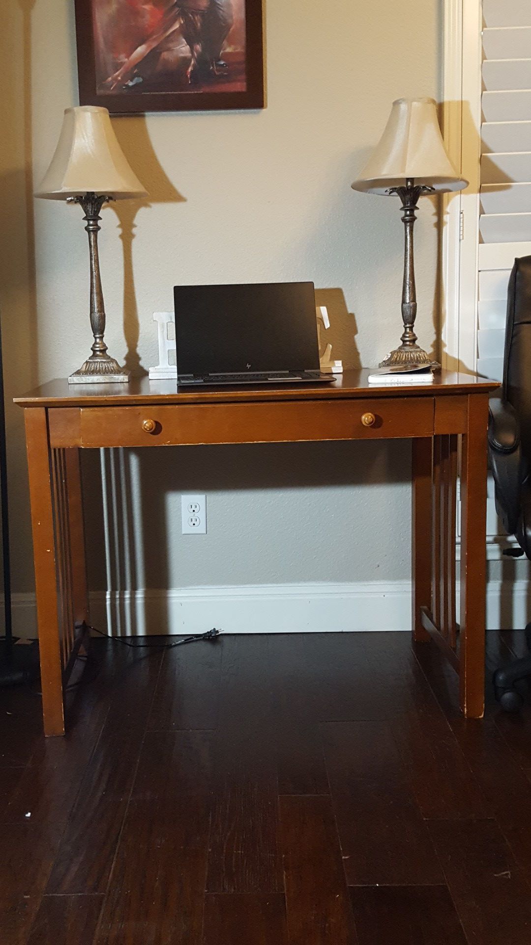 Sturdy Wooden Desk