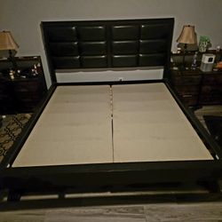 King Size  Bed Frame With Mattress