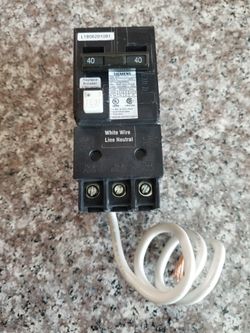 Siemens 40 Amp Gfci Circuit breaker