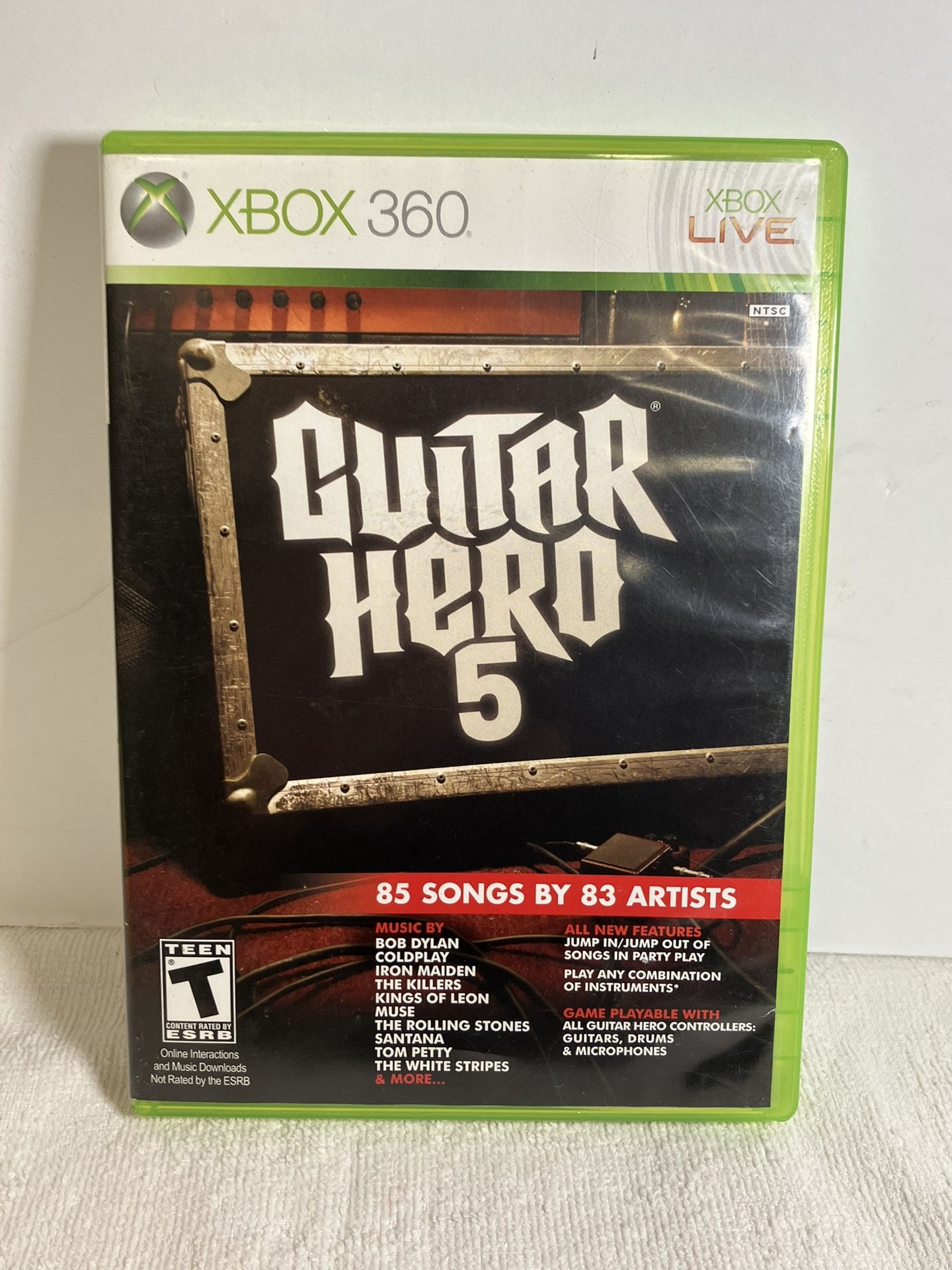 Xbox 360 Guitar Hero 5