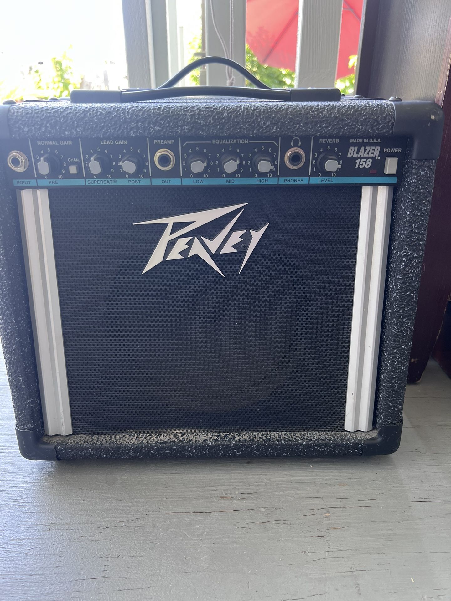 Vtg Peavey Blazer 158 Portable Electric Guitar Amp Transtube Amplifier Made USA
