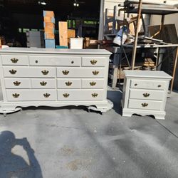 Dresser And Nightstand 