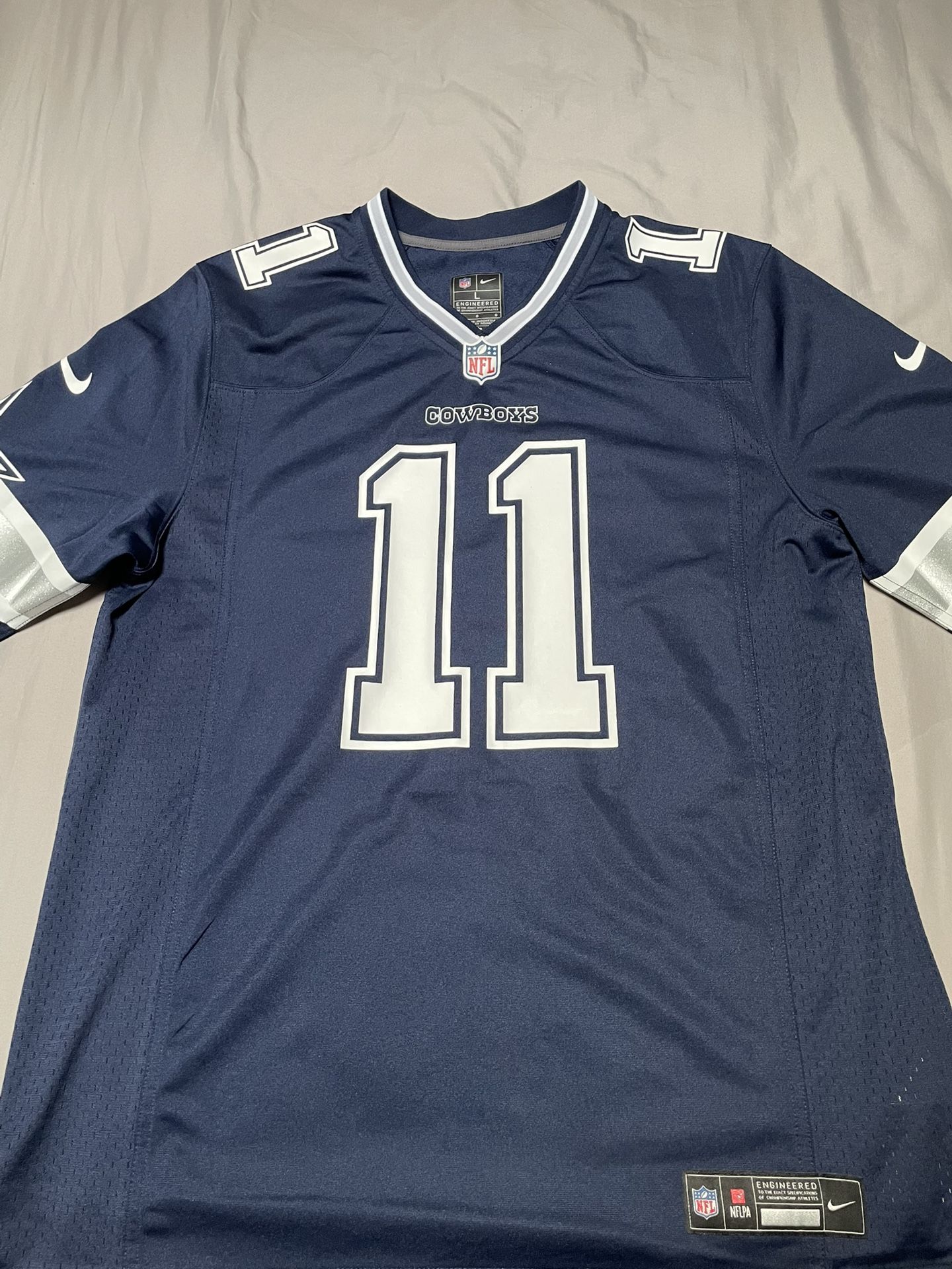 Micah Parsons Jersey Nike Navy Blue And White Large NFLPA