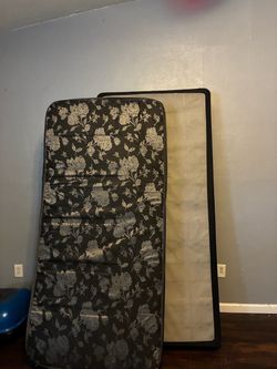 twin mattress and box